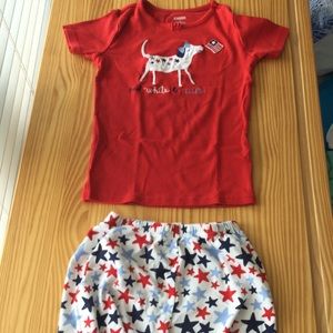 Fourth of July pajamas from target
